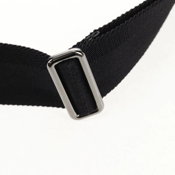 GUCCI GG implementation Shoulder Bag PVC Black Silver 201446 Auth am9344V - Picture 9 of 16